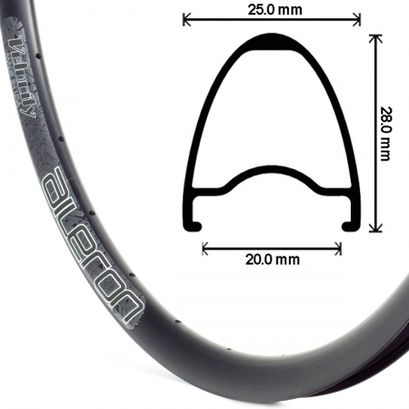 Velocity Rim Aileron 700c/622/29